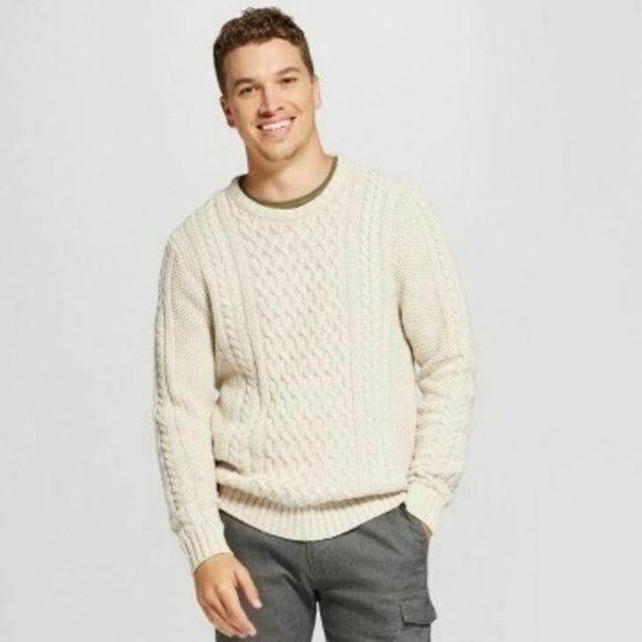 Goodfellow Co Chunky Knit Mens Sweater 
